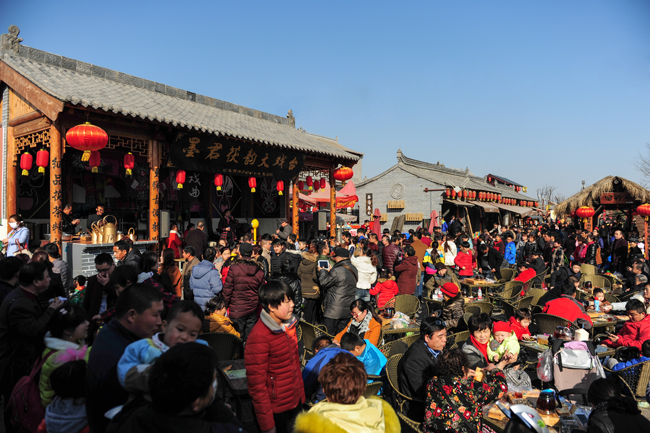 品茶、听戏、享田园