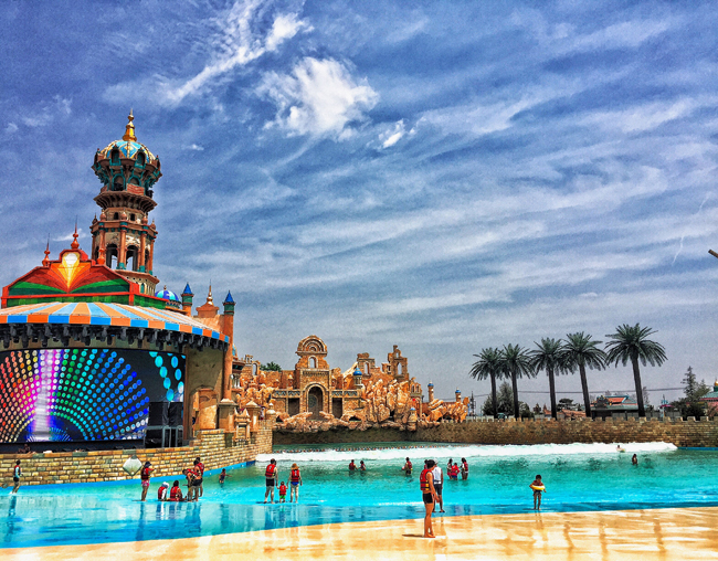 乐华城&middot;88℃温泉乐园园区实景