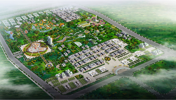 中国原点地理信息产业园效果图