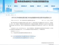 泾河新城科技金融服务工作站获评优秀