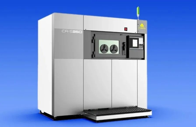 泾河新城陕西创瑞激光增材制造研发基地超精密3D打印设备CR-S350成功实现量产